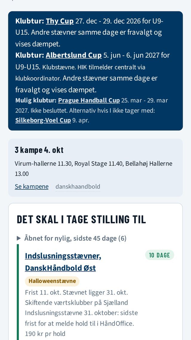 Skærmbillede: Overblikket